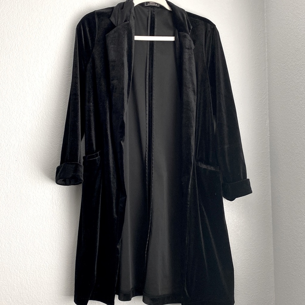 Velvet Black blazer/Cardigan